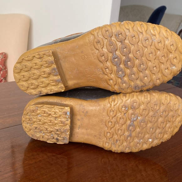 LL Bean Maine Women’s 8” Hunting Shoe or Duck Boots Leather Upper & Rubber Sole - Picture 8 of 8